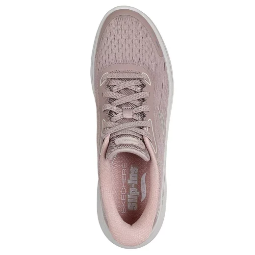Skechers Women's Go Walk Arch Fit N-Joy Slip-On Walking Shoes with Arch Fit Insole, Vegan Design, and Heel Pillow in Taupe, Size 37.5 - Skechers - Image 4