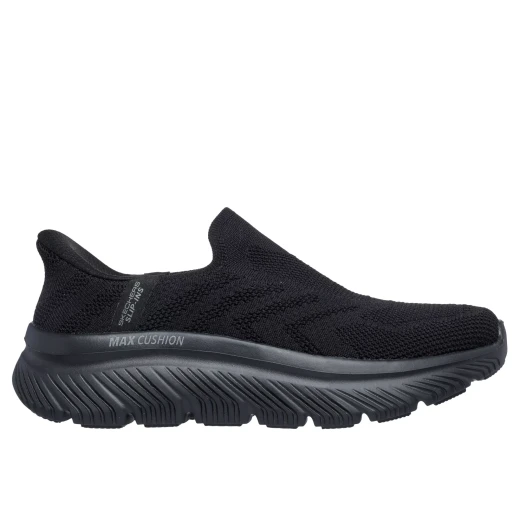 Skechers Women's GoWalk Max Cushioning Hyper Burst Walking Shoes Black 37.5 Featuring Hands-Free Slip-ins Entry and Hyper Burst Cushioning for Superior Comfort, Machine Washable - Skechers - Image 2