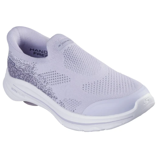 Skechers Go Walk 8 Women's Slip On Lavender Comfort Walking Shoes Size 40