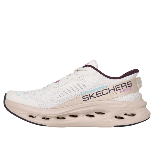Skechers Women's Max Cushioning Glide Step Athletic Shoes with Slip Ins Technology Natural Color Size 39 - Skechers - Image 4