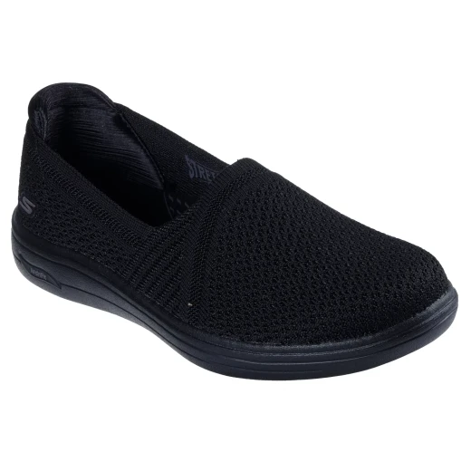 Skechers Women's Arch Fit Inspire Black Skimmer Shoes Size 36 Featuring Stretch Fit Engineered Mesh, Ultra Go Cushioning, and Removable Arch Fit Insole - Skechers - Image 3