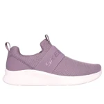 Skechers Women's Skech-Lite Pro Light Rush Slip On Sneakers with Air-Cooled Memory Foam Insole in Mauve, Size 40, Vegan Design for Ultimate Comfort - Skechers