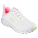 Skechers Women's Vapor Foam Athletic Sneakers, Lightweight Lace Up Running Shoes with Engineered Mesh Upper, Air Cooled Memory Foam Insole, and Lite-Foam Midsole, Size 37, White - Skechers
