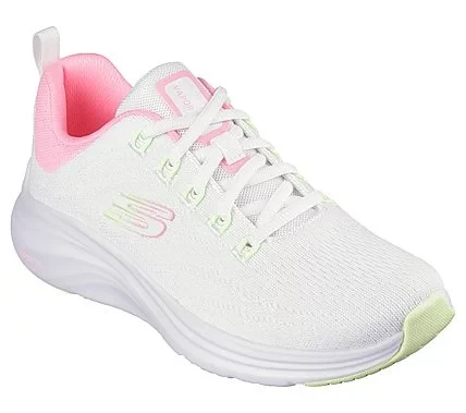 Skechers Women's Vapor Foam Athletic Sneakers, Lightweight Lace Up Running Shoes with Engineered Mesh Upper, Air Cooled Memory Foam Insole, and Lite-Foam Midsole, Size 37, White - Skechers - Image 2