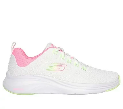 Skechers Women's Vapor Foam Athletic Sneakers, Lightweight Lace Up Running Shoes with Engineered Mesh Upper, Air Cooled Memory Foam Insole, and Lite-Foam Midsole, Size 37, White - Skechers - Image 3