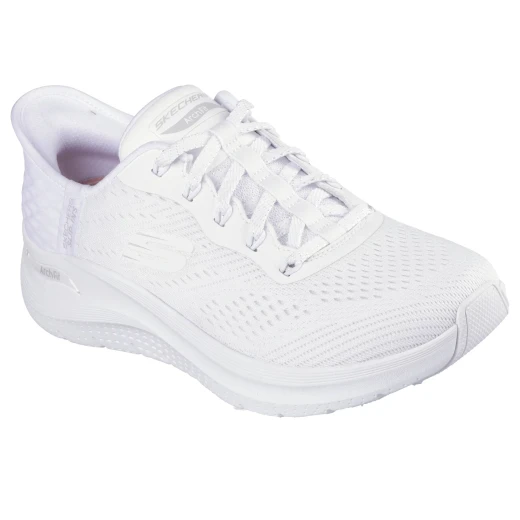 Skechers Women's Arch Fit 2.0 Easy Chic Slip-on Shoes with Heel Pillow, Engineered Mesh Upper, Removable Arch Fit Insoles, White Color, Size 40 Skechers Women's Arch Fit 2.0 Easy Chic Slip-on Shoes with Heel Pillow, Engineered Mesh Upper, Removable Arch Fit Insoles, White Color, Size 40
