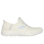 Skechers Women's Summits Bungee No Tie Laces Walking Shoes OFF WHITE Size 39 - Comfortable & Stylish - Skechers