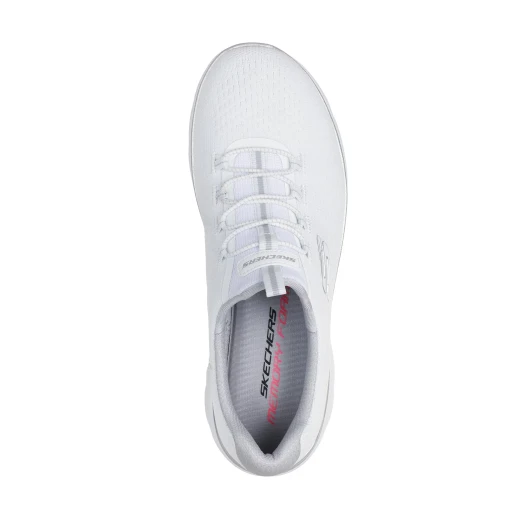 Skechers Women's Summits White Athletic Shoes Featuring Memory Foam Cushioning for All Day Comfort. Lightweight Breathable Design, Lace Up Closure, Size 40 - Skechers - Image 5