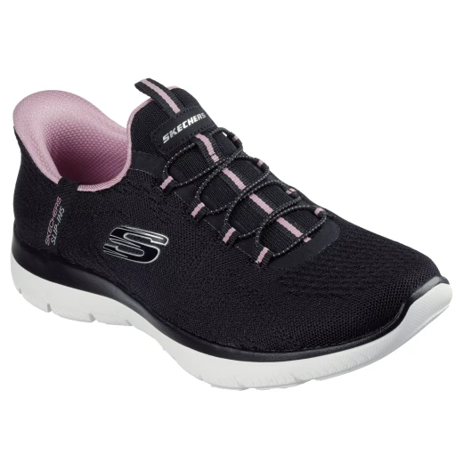 Skechers Women's Summits Dream Chaser Slip On Shoes Black 38.5 with Air-Cooled Memory Foam Insole and Hands Free Slip Ins Technology - Skechers - Image 3