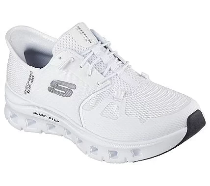 Skechers Women's Glide Step Pro Hands Free Slip Ins Sneakers White Size 41 Featuring Air Cooled Memory Foam Insole and Cushioned Glide Step Midsole with Stretch Laces Skechers Women's Glide Step Pro Hands Free Slip Ins Sneakers White Size 41 Featuring Air Cooled Memory Foam Insole and Cushioned Glide Step Midsole with Stretch Laces