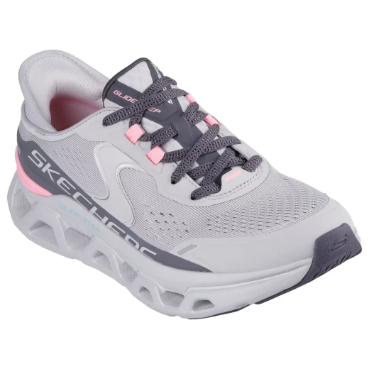 Skechers Glide Step Altus Women's Slip On Gray Comfort Shoes 38