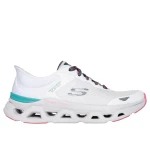Skechers Women's Glide Step Altus Athletic Shoes White 38.5 with Hands Free Slip-ins and Air-Cooled Memory Foam Insole - Skechers
