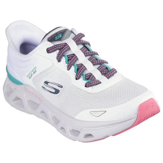 Skechers Women's Glide Step Altus Athletic Shoes White 38.5 with Hands Free Slip-ins and Air-Cooled Memory Foam Insole - Skechers - Image 3