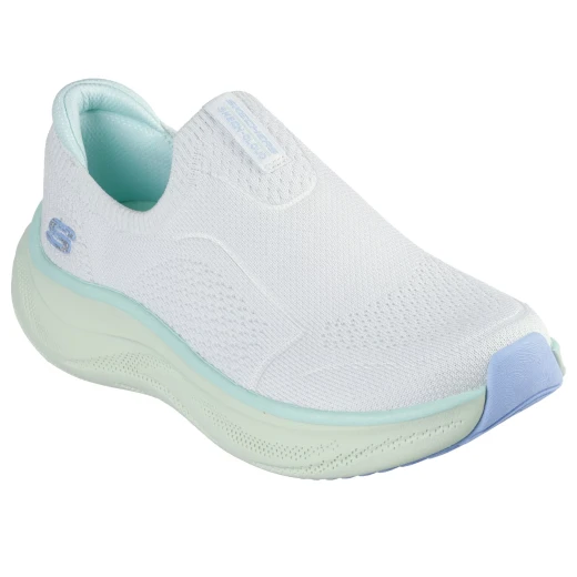 Skechers Women's Skech Cloud Slip On Sneakers Beige 37.5 Featuring Air Cooled Memory Foam Insole and Flexible Traction Outsole - Skechers - Image 3