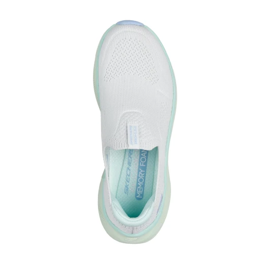 Skechers Women's Skech Cloud Slip On Sneakers Beige 37.5 Featuring Air Cooled Memory Foam Insole and Flexible Traction Outsole - Skechers - Image 5