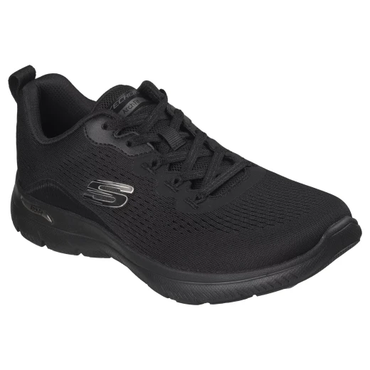 Skechers Women's Arch Fit Summits Daily Flow Casual Vegan Sneakers Black Size 37 - Skechers - Image 3