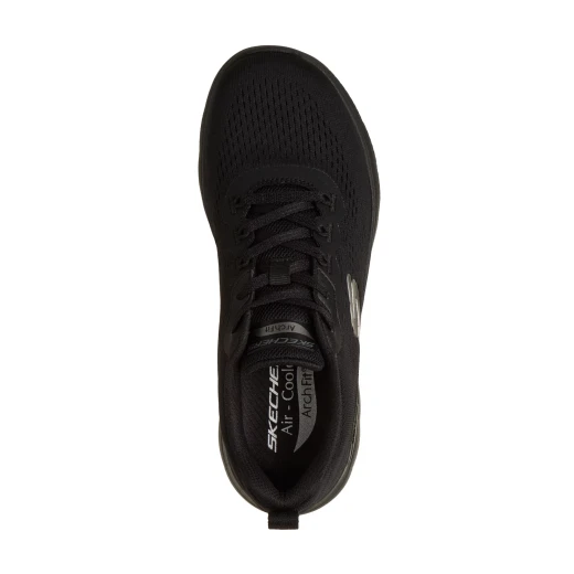 Skechers Women's Arch Fit Summits Daily Flow Casual Vegan Sneakers Black Size 37 - Skechers - Image 4