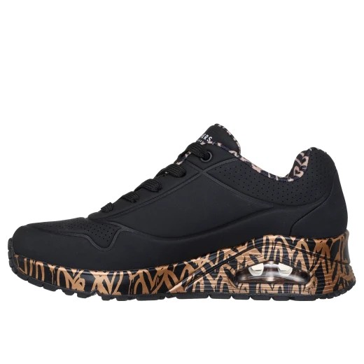 Skechers Uno Loving Love Women's Sneakers Black 40 with Air-Cooled Memory Foam - Skechers - Image 4