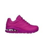 Skechers Women's Uno 2 Great Kolor Purple Sneakers Air-Cooled Memory Foam 37 - Skechers