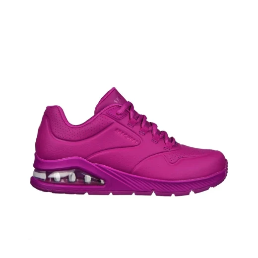Skechers Women's Uno 2 Great Kolor Purple Sneakers Air-Cooled Memory Foam 37
