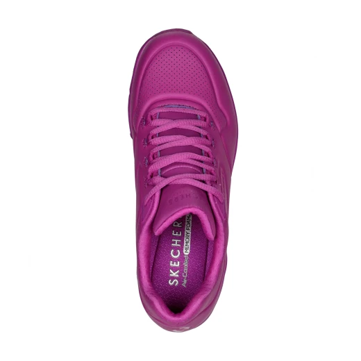 Skechers Women's Uno 2 Great Kolor Purple Sneakers Air-Cooled Memory Foam 37 - Skechers - Image 3