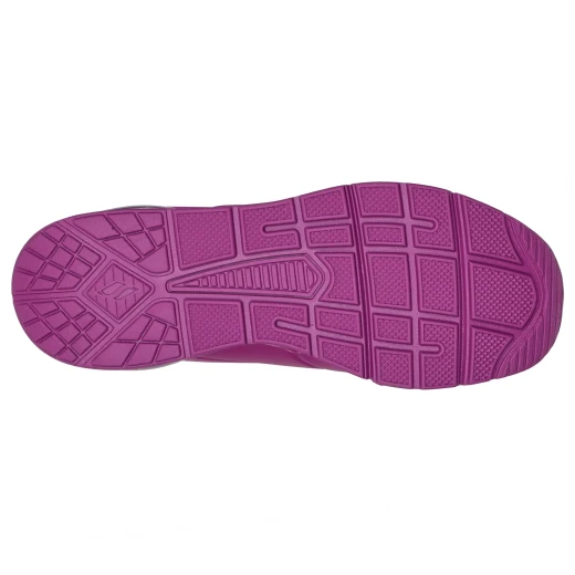 Skechers Women's Uno 2 Great Kolor Purple Sneakers Air-Cooled Memory Foam 37 - Skechers - Image 5