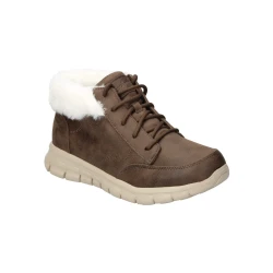 Skechers Women's Synergy Sunday's Best Hiker Boots Water Repellent Synthetic Leather 37.5 Taupe