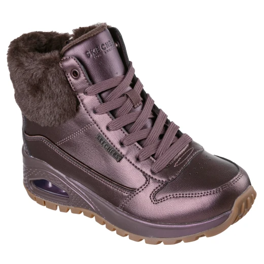 Skechers Women's Uno Rugged Galactic Heights Fashion Sneaker Boot Purple 37.5 - Skechers - Image 3