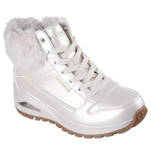 Skechers Women's Uno Rugged Galactic Heights Off White Fashion Sneaker Boot 39 - Skechers - Image 3