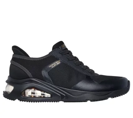 Skechers Women's Slip-ins Tres-Air Uno Easy Steppers Black 40 - Skechers - Image 3
