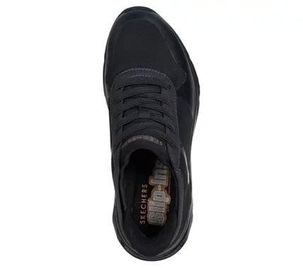 Skechers Women's Slip-ins Tres-Air Uno Easy Steppers Black 40 - Skechers - Image 4