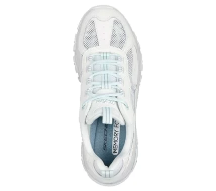 Skechers Women's D'Lites Hiker Trail Shoes Off White 39 Featuring Air Cooled Memory Foam Insole and Goodyear Rubber Outsole for Comfortable Outdoor Adventures - Skechers - Image 4