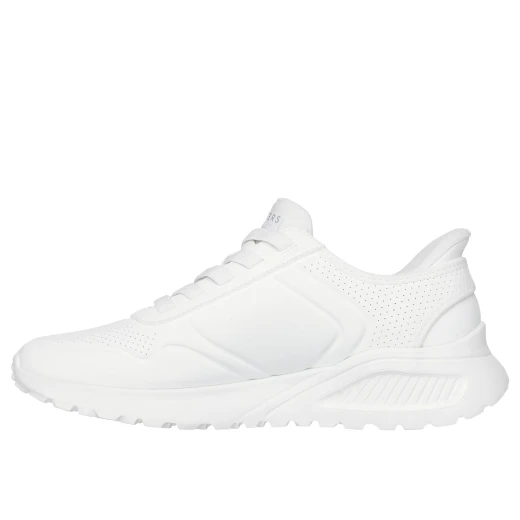 Skechers Men's Uno Lite Slip-ins® White Sneakers with Memory Foam™ Insole, Floating Steps Upper, and Effortless No Tie Comfort 43 Size - Skechers - Image 4