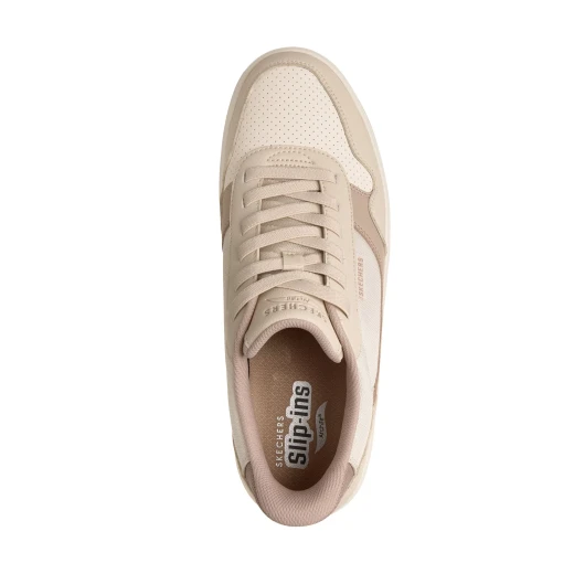 Skechers Arch Fit Court Break Men's Sneakers Natural 42.5 Comfort Slip On - Skechers - Image 4