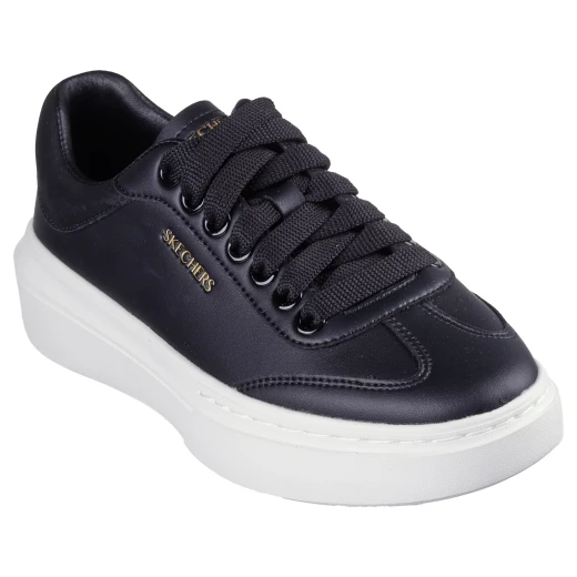 Skechers Women's Cordova Classic Casual Sneakers Best Behavior Style Black Synthetic Duraleather Upper Air Cooled Memory Foam Insole Lace Up Design Size 40 - Skechers - Image 3