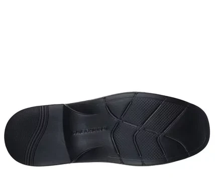 Skechers Men's Caswell Hands Free Slip-ins Black Knit Comfort Shoes with Heel Pillow, Relaxed Fit, and Memory Foam Insole. Moc Toe Vegan Slip On, Size 42.5 - Skechers - Image 5