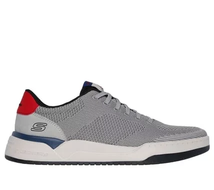 Skechers Men's Corliss Dorset Casual Sneakers White Engineered Knit with Air Cooled Memory Foam Insole Size 46 - Skechers - Image 10
