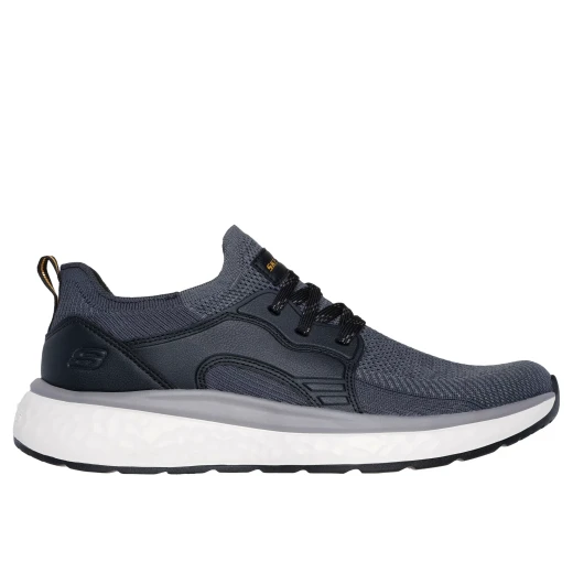 Skechers Men's Lancer Dalton Slip On Shoe Black 40 with Knitted Mesh Upper, Charcoal Infused Memory Foam Insole, Skechers Memory Arch Support for Enhanced Comfort and Modern Style Skechers Men's Lancer Dalton Slip On Shoe Black 40 with Knitted Mesh Upper, Charcoal Infused Memory Foam Insole, Skechers Memory Arch Support for Enhanced Comfort and Modern Style