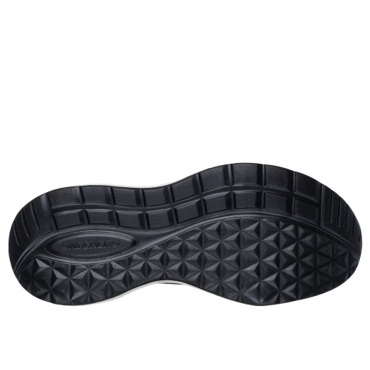 Skechers Men's Lancer Dalton Slip On Shoes Black Size 41 Featuring Knitted Mesh and Synthetic Upper with Air Cooled Memory Foam Insole and Memory Arch Support For Comfort And Style - Skechers - Image 7