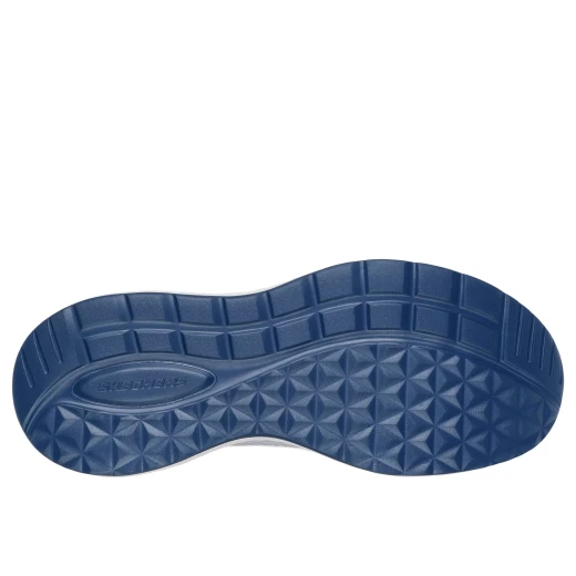 Skechers Men's Lancer Dalton Slip On Shoes White Size 42 with Knitted Mesh Upper, Charcoal Infused Memory Foam Insole, and Memory Arch Support for Comfortable Modern Style - Skechers - Image 6