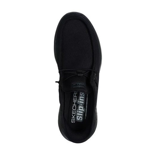 Skechers Men's GO WALK Max Beach Casual Slip-ins with Hands Free Design Featuring Breathable Mesh Upper and Air-Cooled Memory Foam Insole Size 44 Black - Skechers - Image 5