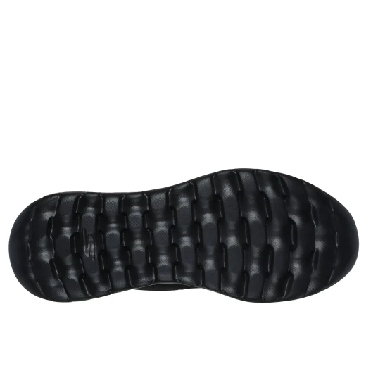 Skechers Men's GO WALK Max Beach Casual Slip-ins® 40 Black Easygoing Comfort Breathable Mesh Upper Air-Cooled Memory Foam® Insole Lightweight 5-GEN® Cushioning Hands Free - Skechers - Image 6