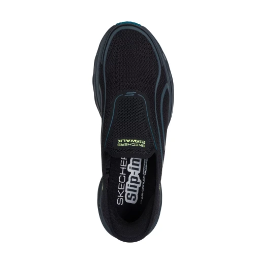 Skechers Men's GO WALK Glide Step 2.0 Walking Shoes Black Size 42.5 Miles Collection Comfortable Lightweight Design for Everyday Wear - Skechers - Image 5