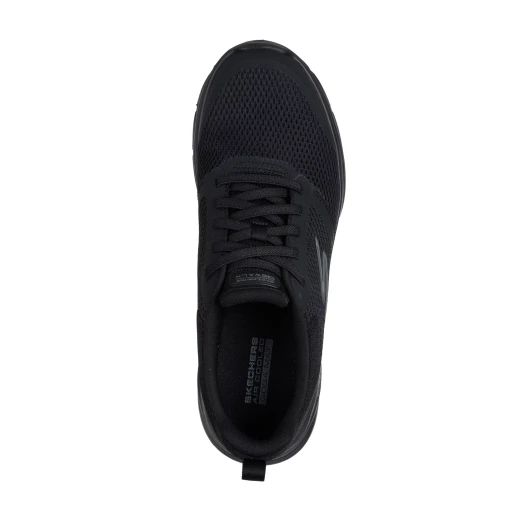 Skechers Men's GO Walk 8 Slip On Walking Shoes with Air Cooled Goga Mat Insole and Ultra Go Midsole Black Athletic Mesh Upper Size 42.5 - Skechers - Image 4