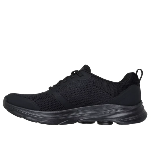 Skechers Men's GO Walk 8 Slip On Walking Shoes with Air Cooled Goga Mat Insole and Ultra Go Midsole Black Athletic Mesh Upper Size 42.5 - Skechers - Image 5