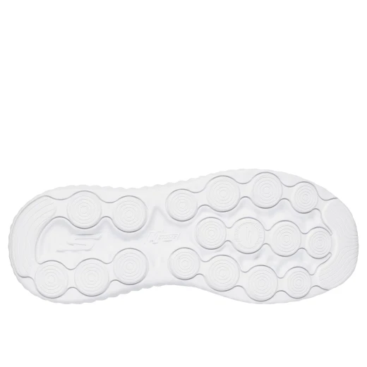 حذاء جري Skechers GOrun Now Lightdrive للرجال أبيض مقاس 41 يتميز بجزء علوي شبكي مهندس للتهوية ونعل داخلي Goga Mat مبرد بالهواء وتوسيد Ultra Flight زوج واحد - سكيتشرز - Image 7