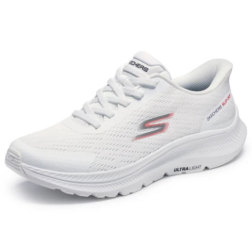 Skechers Men's GO RUN Consistent 2.0 Slip-ins Athletic Shoe with Hands Free Design and Air-Cooled Memory Foam Insole 42 / White - Skechers - Image 4