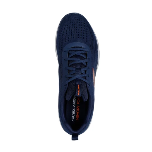 Skechers Men's Summits Torre Navy Active Sneakers with Memory Foam Cushioning, Engineered Mesh Upper, and Lace Up Front. Size 40 for Ultimate Comfort and Performance. - Skechers - Image 4