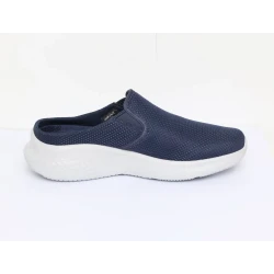 Skechers Men's Skech Lite Pro Slip On Athletic Shoes Navy Blue 42 US Size Featuring Air Cooled Memory Foam Insole and Skech Lite Midsole Comfortable for Everyday Wear and Walking