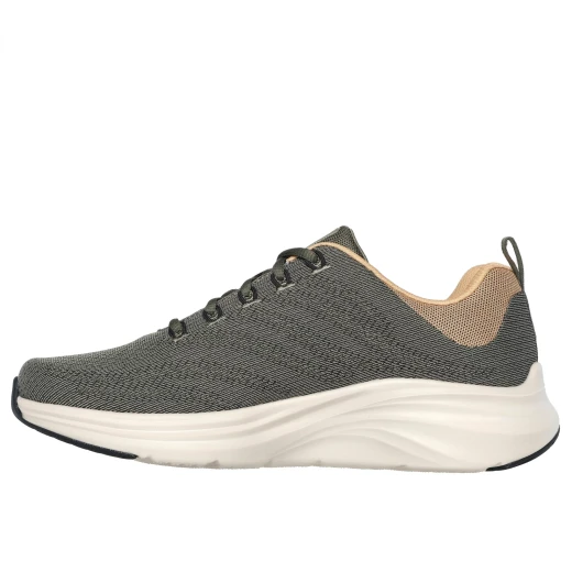 Skechers Men's Vapor Lite Olive Athletic Shoes with Air Cooled Memory Foam Insole for Lightweight Comfort, Engineered Mesh Upper, Vegan Lace Up Style, Size 41 - Skechers - Image 4